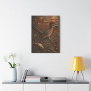 Hammered Copper Roadrunner Southwest Wall Art & Canvas Print
