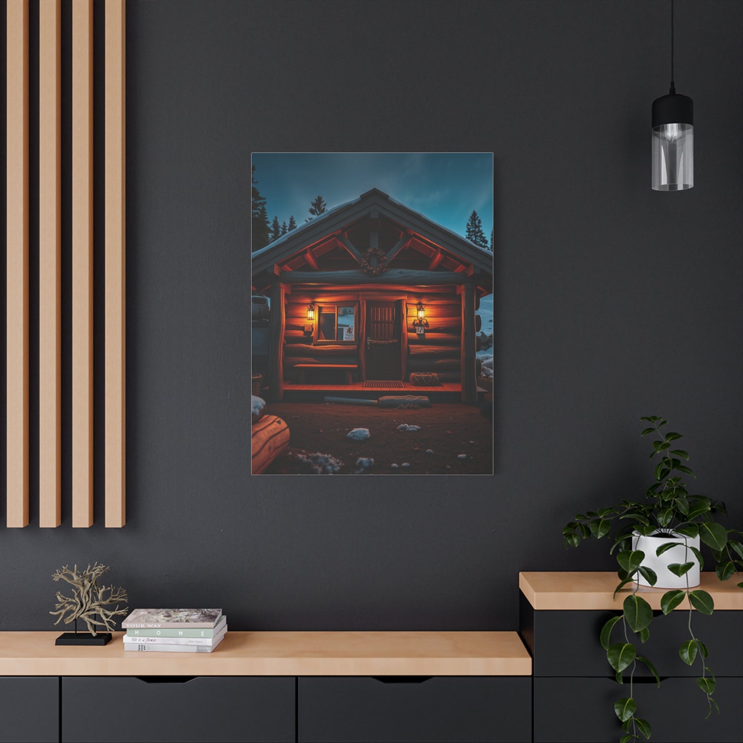 Masterpiece Cabin Art Vision Wall Art & Canvas Print