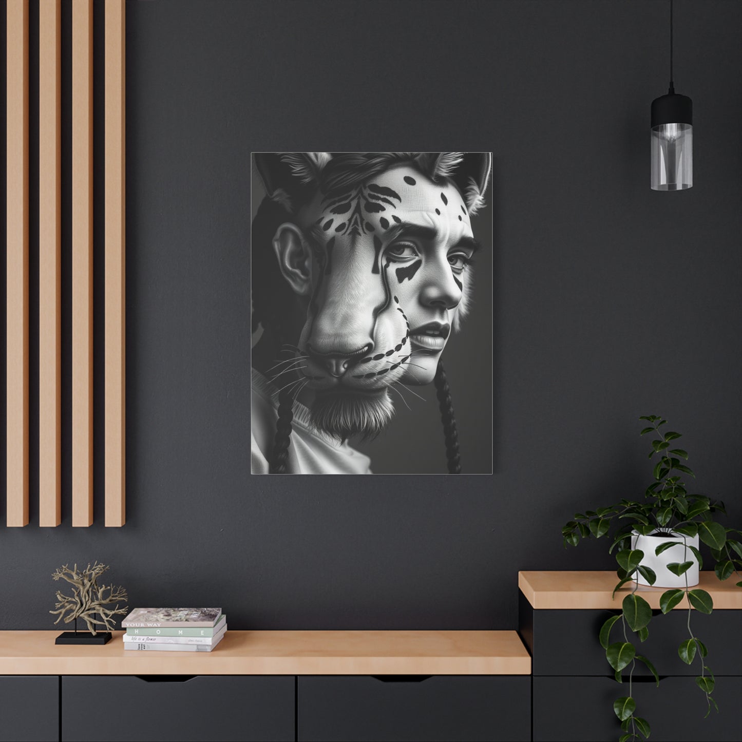 Black and White Illustrations Art Supreme Gallery Wall Art & Canvas Print