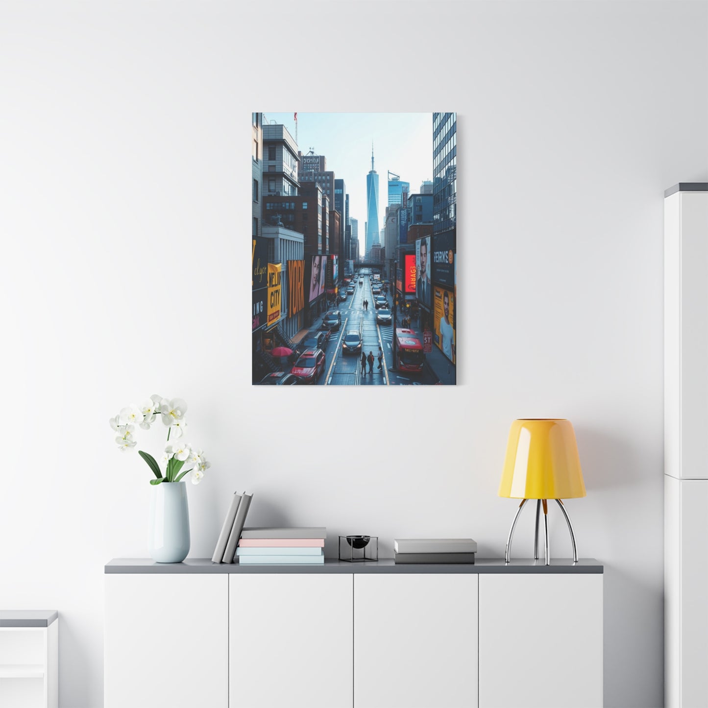 Gothams Stroll Reverie Wall Art & Canvas Print