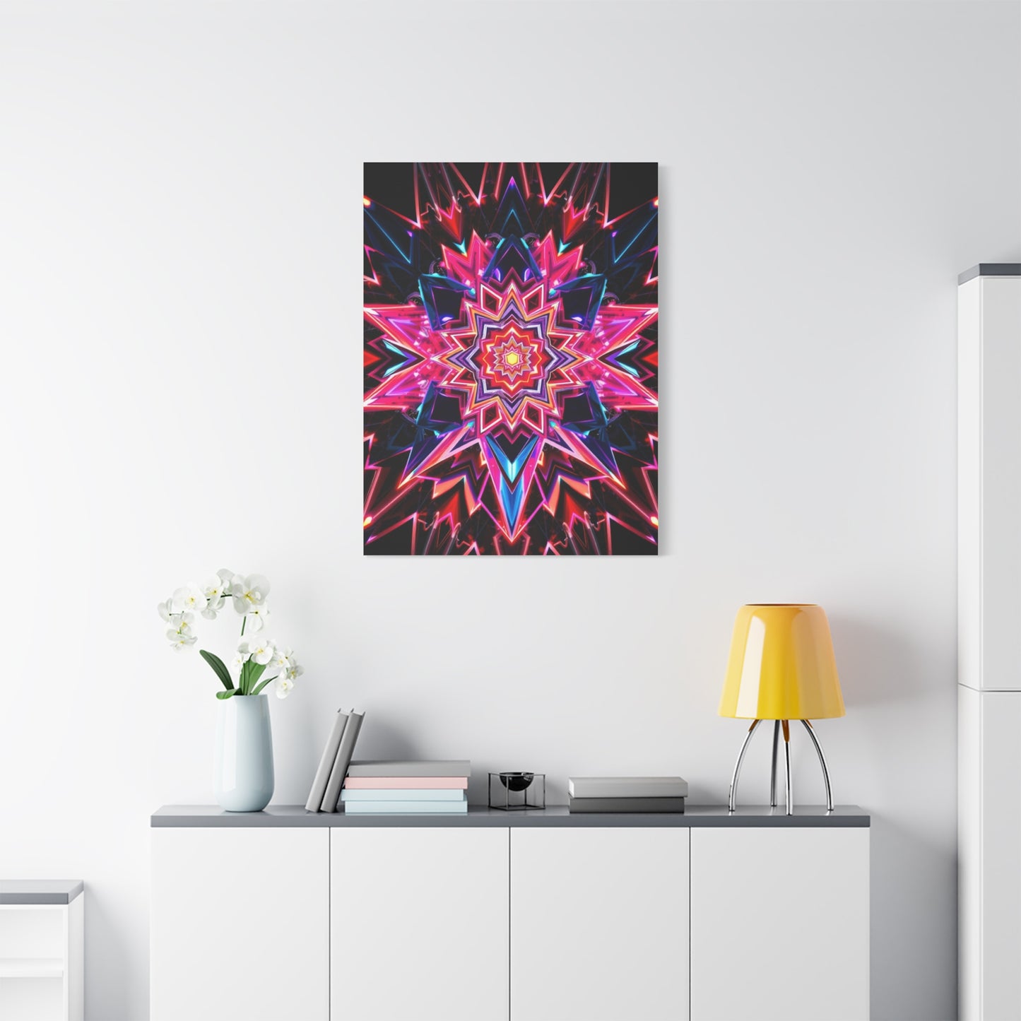 Ethereal Geometric Harmony Wall Art & Canvas Print