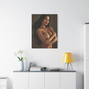 Soft Studio Nude Portrait Wall Art & Canvas Print