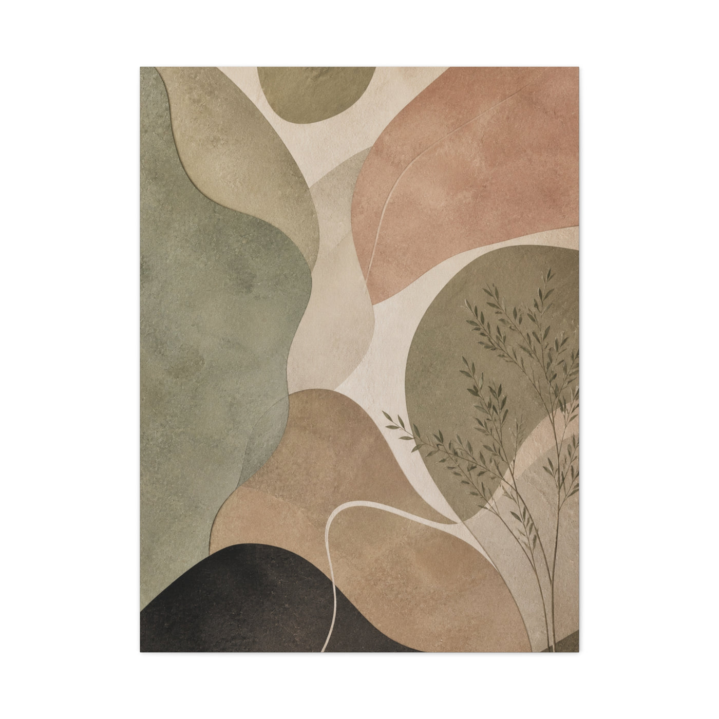 Biomorphic Organic Abstract Wall Art & Canvas Print