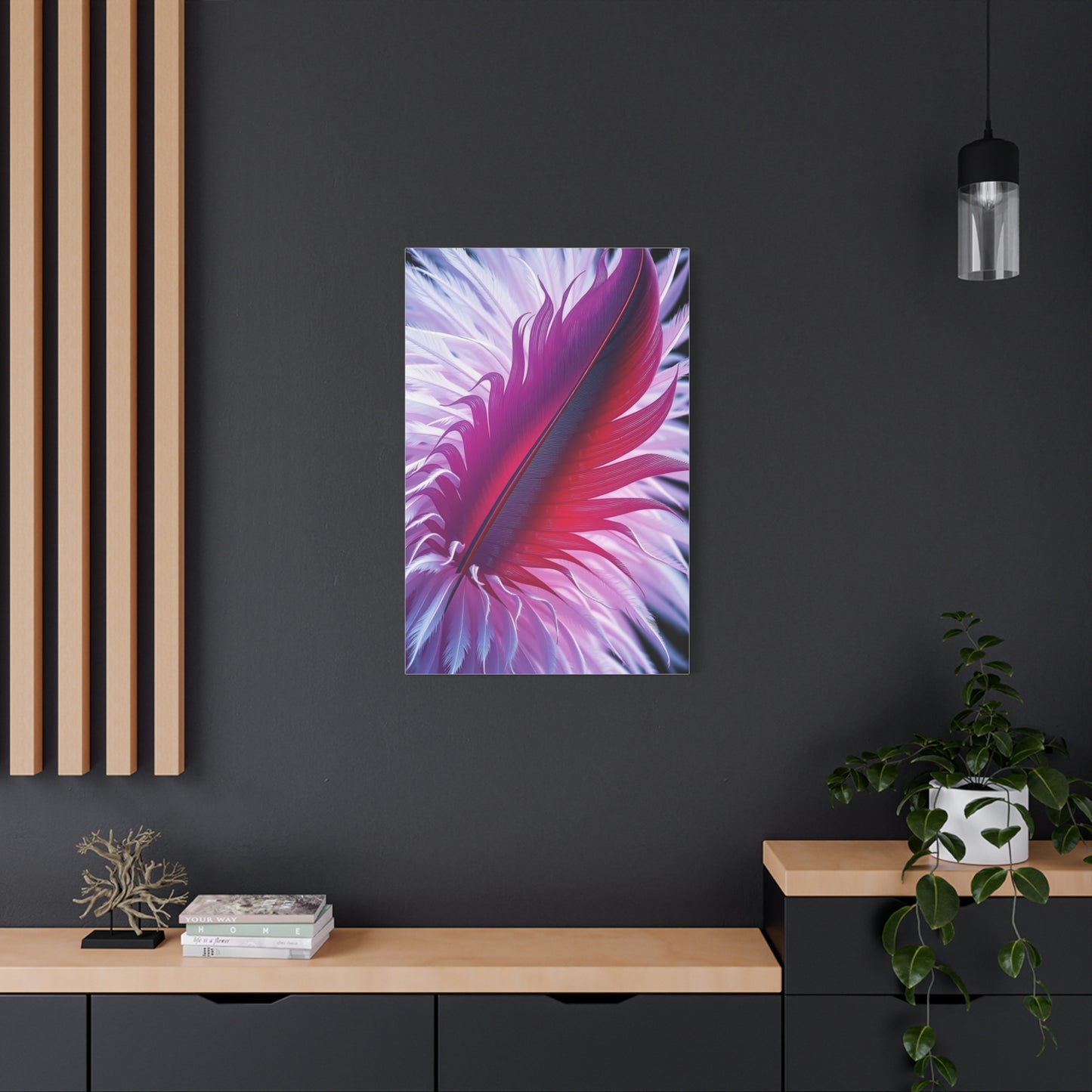 Ethereal Quill Masterpiece Wall Art & Canvas Print