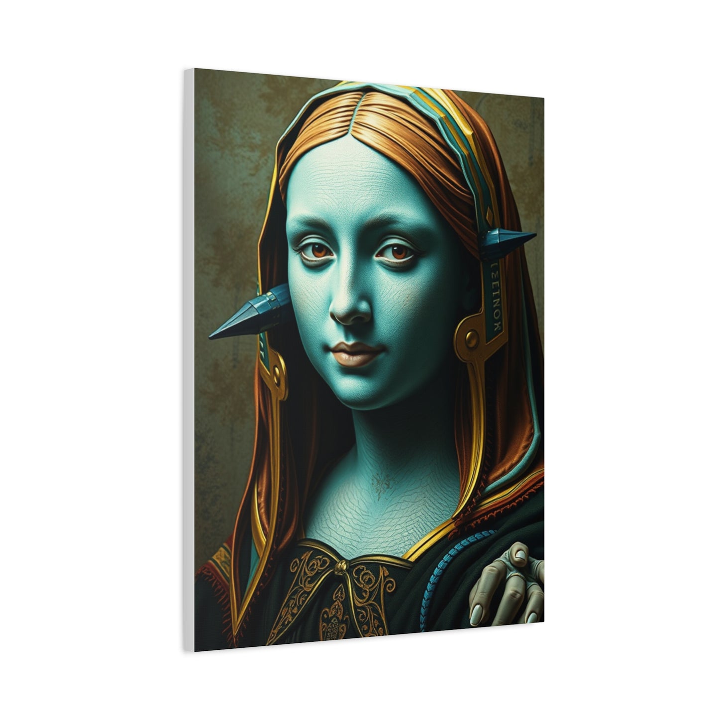 Majestic Figure Tapestry Wall Art & Canvas Print