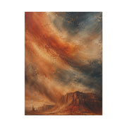 Dust Storm Mesa Abstract Wall Art & Canvas Print