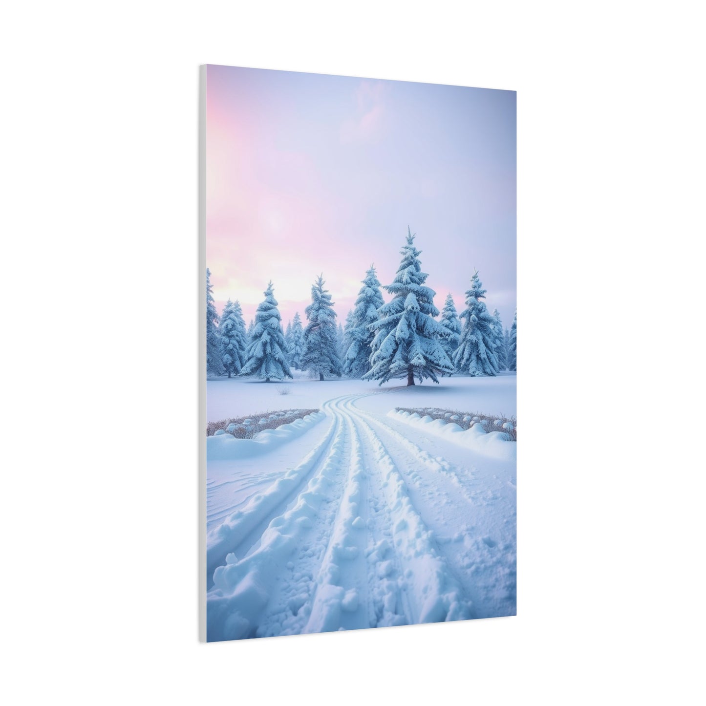 Majestic Winter Horizon Wall Art & Canvas Print