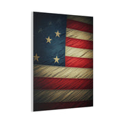 Vintage American Flag Heritage Wall Art & Canvas Prints