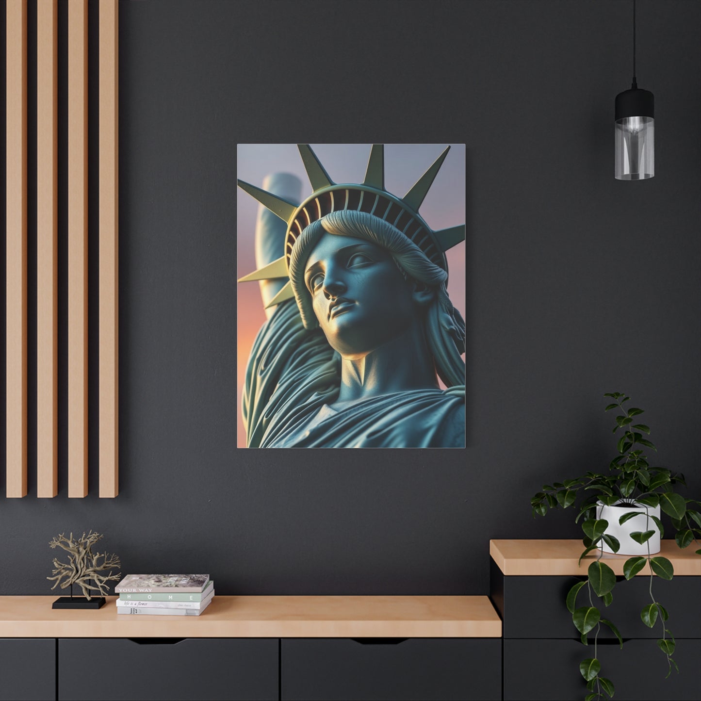 Majestic Freedom Portrait Wall Art & Canvas Print