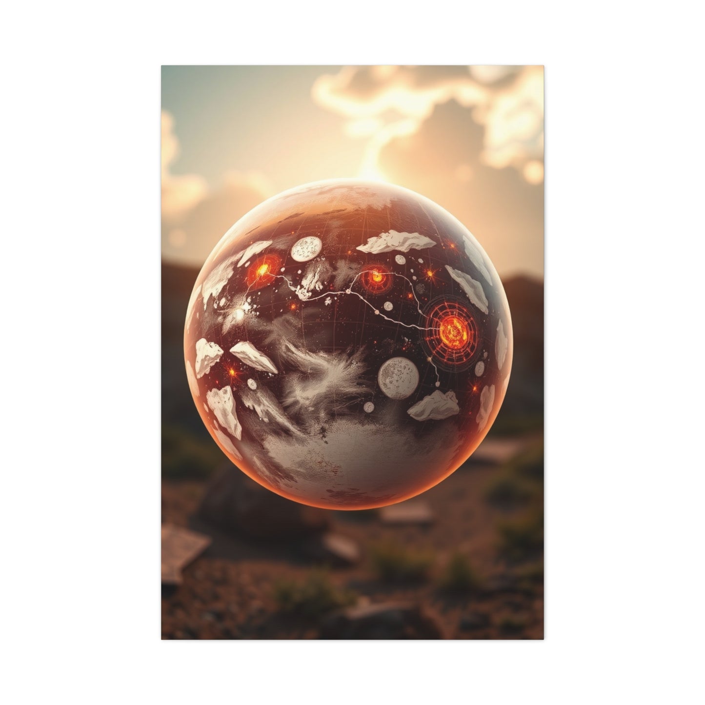 Supreme Planet Art Beautiful Collection Wall Art & Canvas Print