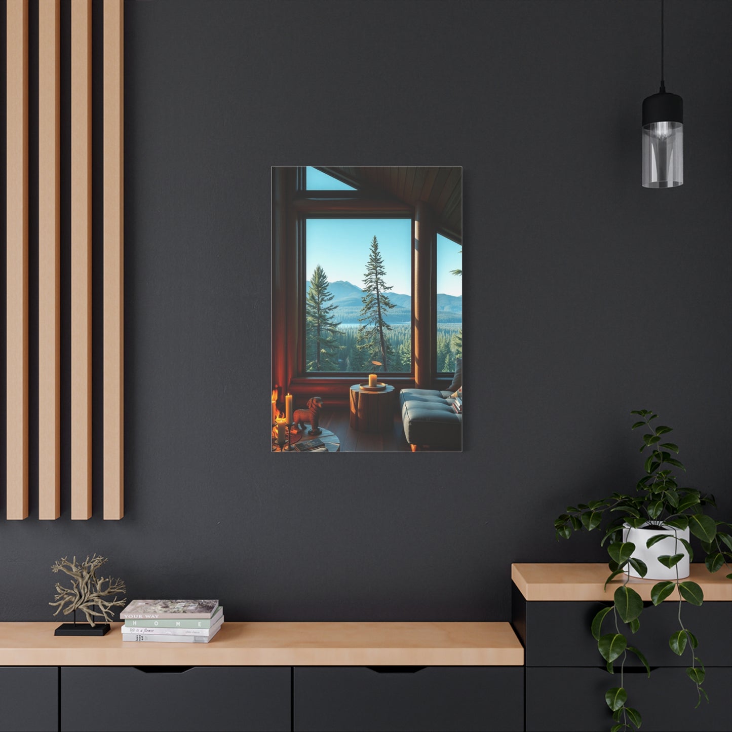 Cabin & Lodge Decor Art Luxury Canvas Wall Art & Canvas Print