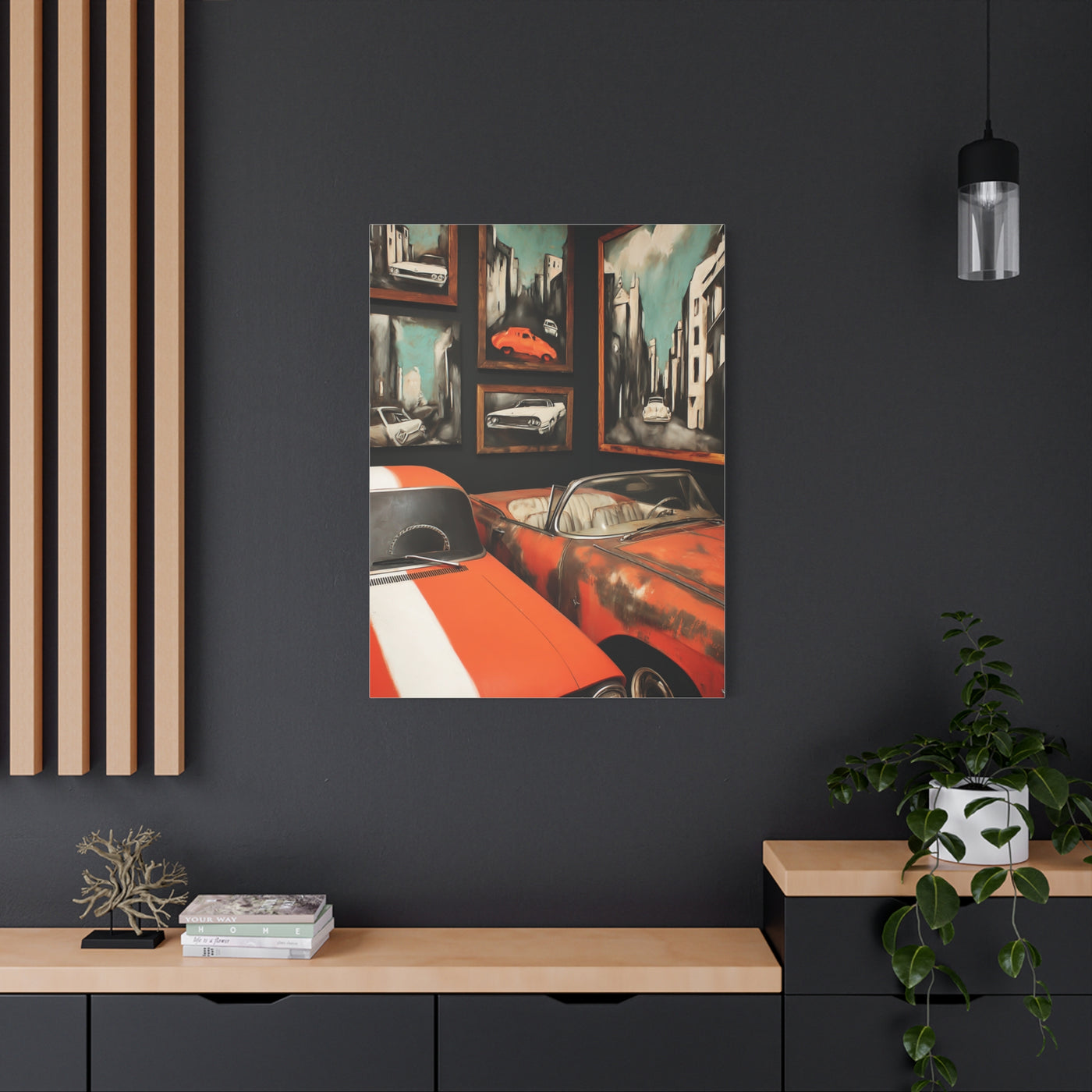 Vintage Car Gallery Wall Art & Canvas Print