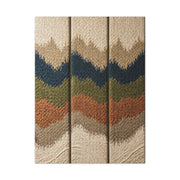 Layered Landscape Acoustic Texture Wall Art & Canvas Print