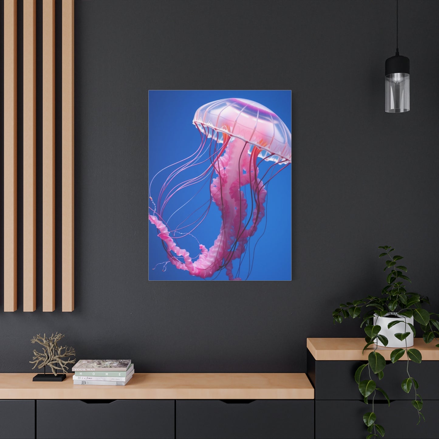 Vision Jellyfish Art Art Wall Art & Canvas Print
