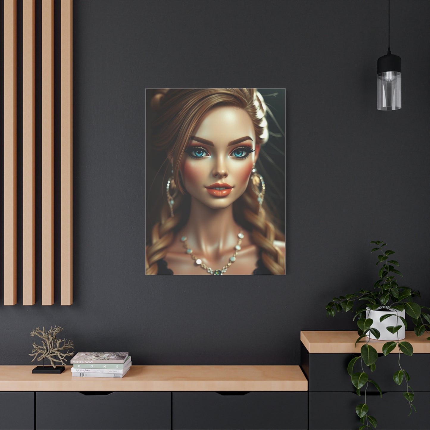 Barbiecore Art Supreme Canvas Wall Art & Canvas Print