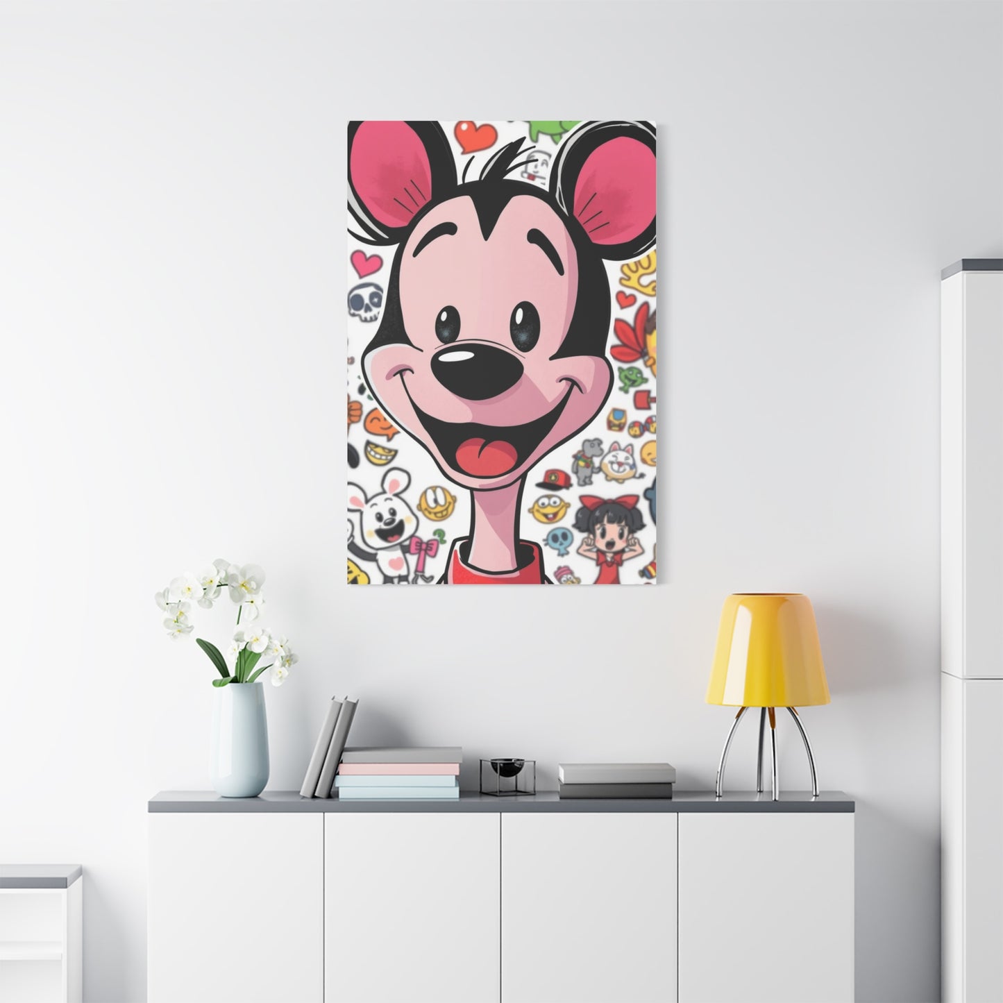 Grand Doodle Symphony Canvas Wall Art & Canvas Print