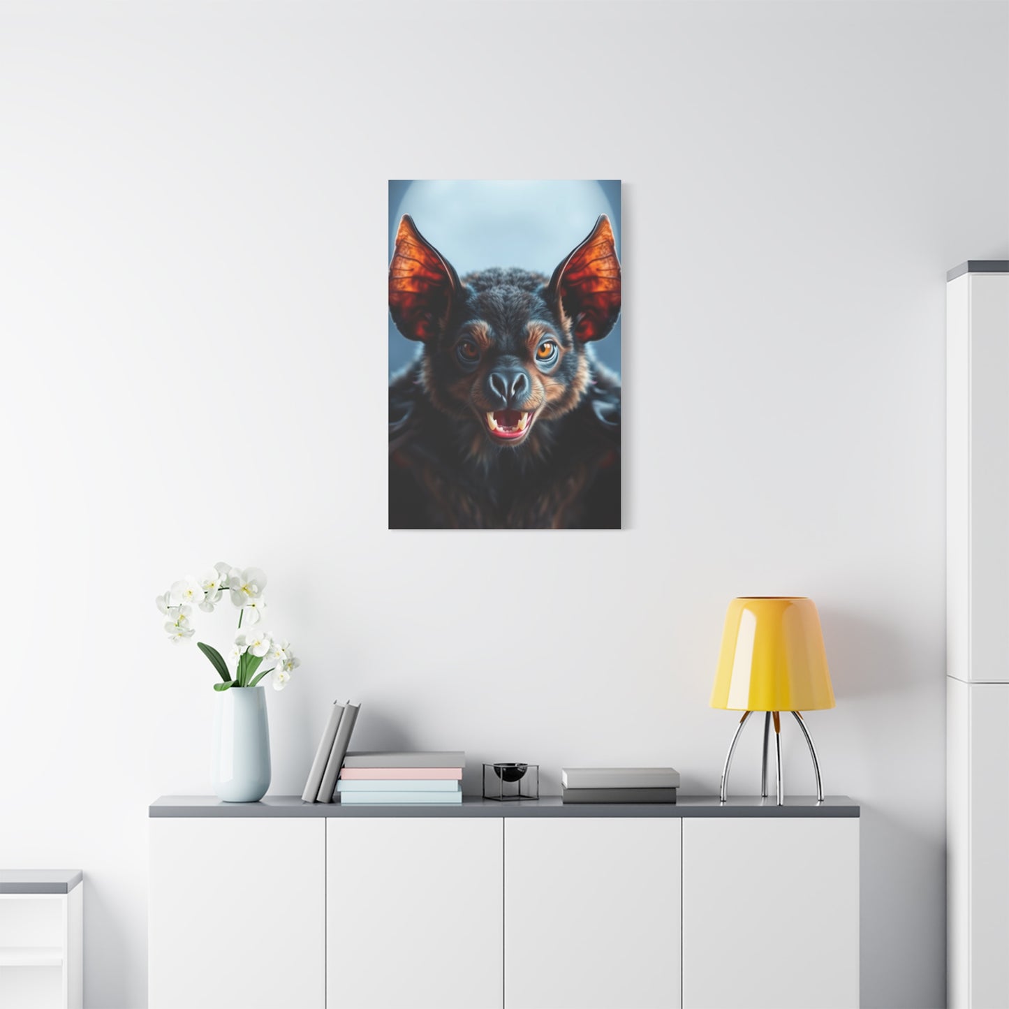 Bat Art Supreme Canvas Wall Art & Canvas Print