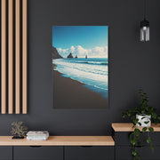 Turquoise Waves Coastal Escape Wall Art & Canvas Prints