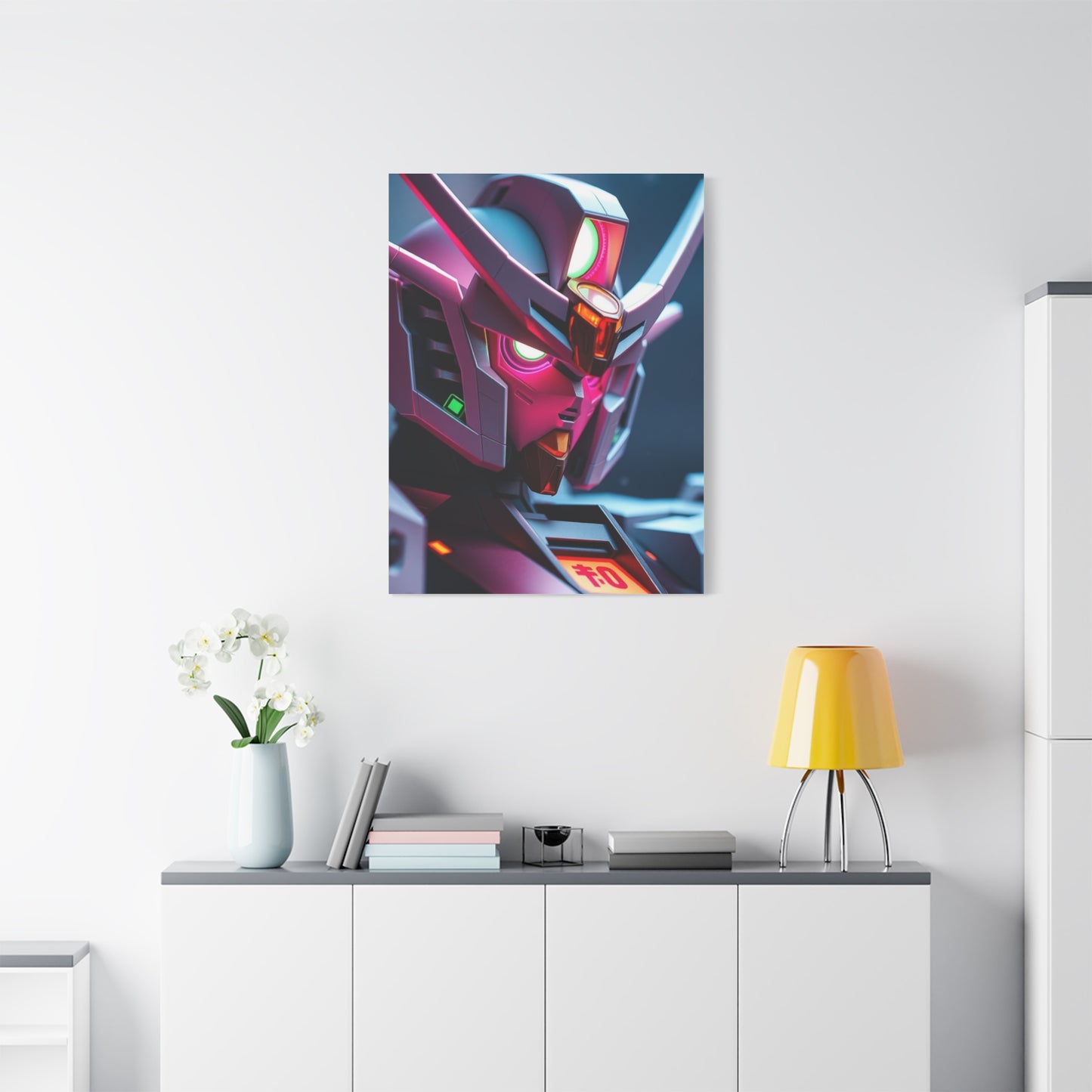 Vision Gundam Art Art Wall Art & Canvas Print