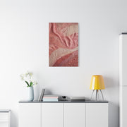 Couture Pink Textile Abstraction Wall Art & Canvas Print