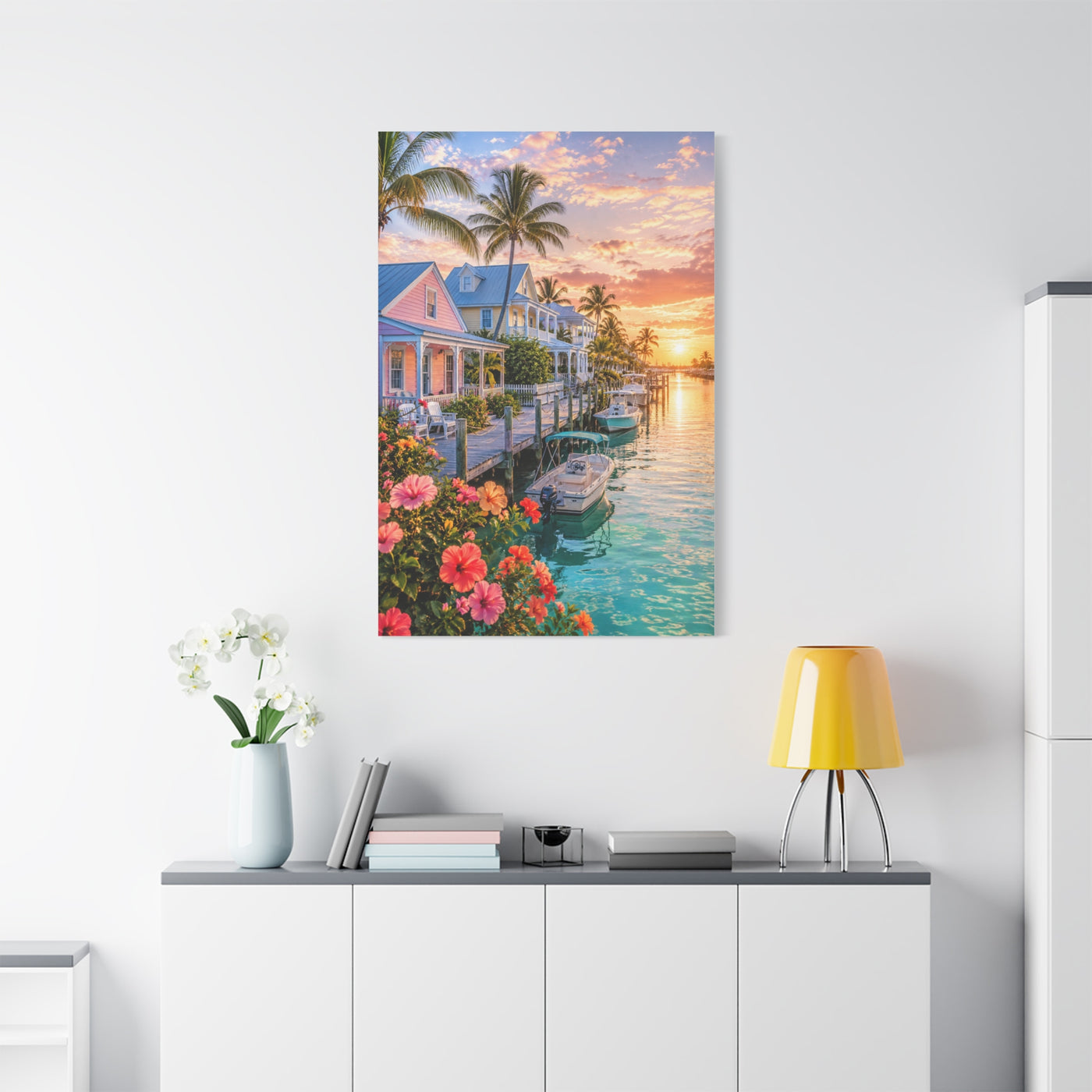 Key West Harbor Sunrise Wall Art & Canvas Print