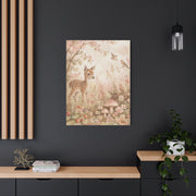 Soft Pink Woodland Storybook Wall Art & Canvas Print