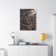 Jesus in the Wilderness Reflection Wall Art & Canvas Print