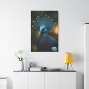 Crowned Feathered Crest Bird Wall Art & Canvas Prints