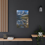Rocky Mountain Alpine Reflection Wall Art & Canvas Print