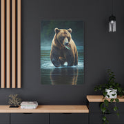 Wild Catch Grizzly Bear Wall Art & Canvas Prints