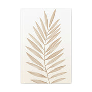 Neutral Palm Silhouette Wall Art & Canvas Prints