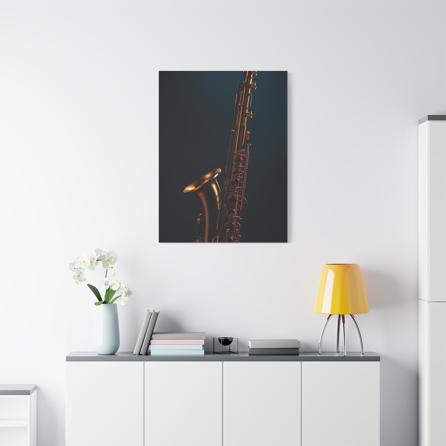 Saxophone Art Supreme Canvas Wall Art & Canvas Print