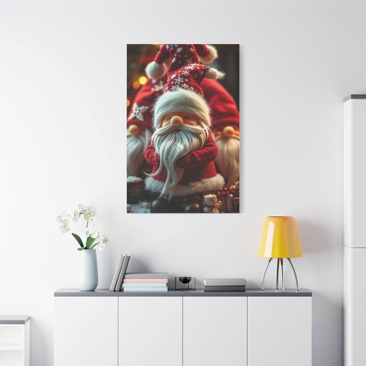 Elite Christmas Gnome Art Vision Wall Art & Canvas Print