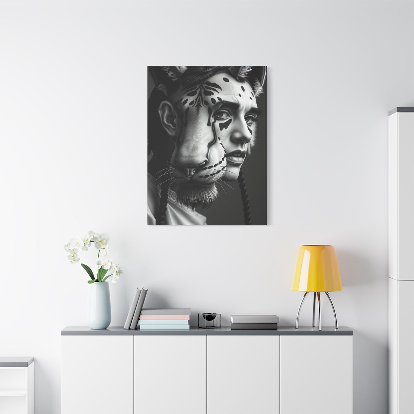 Black and White Illustrations Art Supreme Gallery Wall Art & Canvas Print