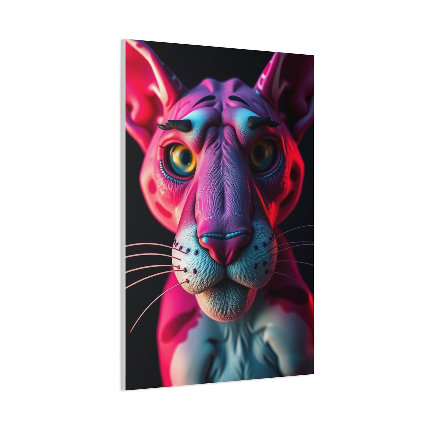 Fuchsia Predator Grandeur Wall Art & Canvas Print