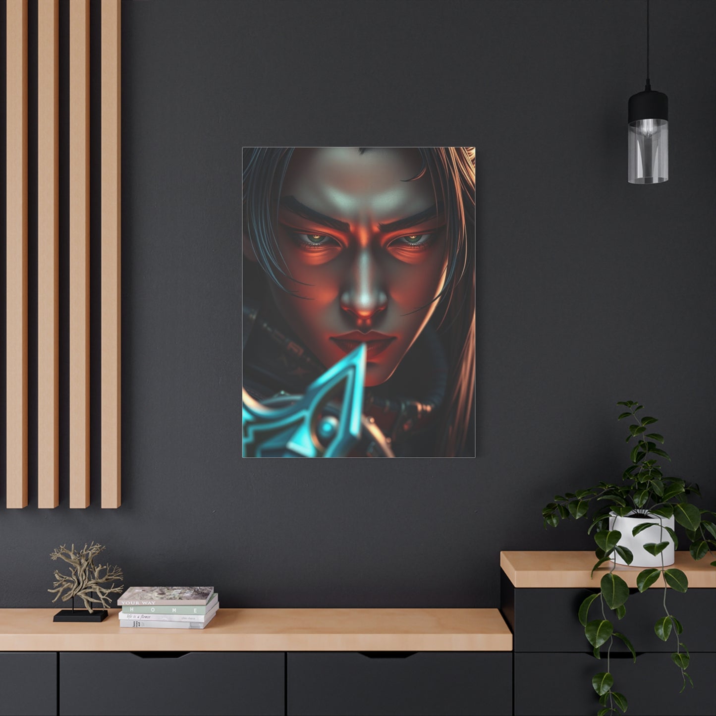 Divine Combatants Tableau Wall Art & Canvas Print