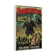 Frankenstein Vintage Movie Poster Wall Art & Canvas Print