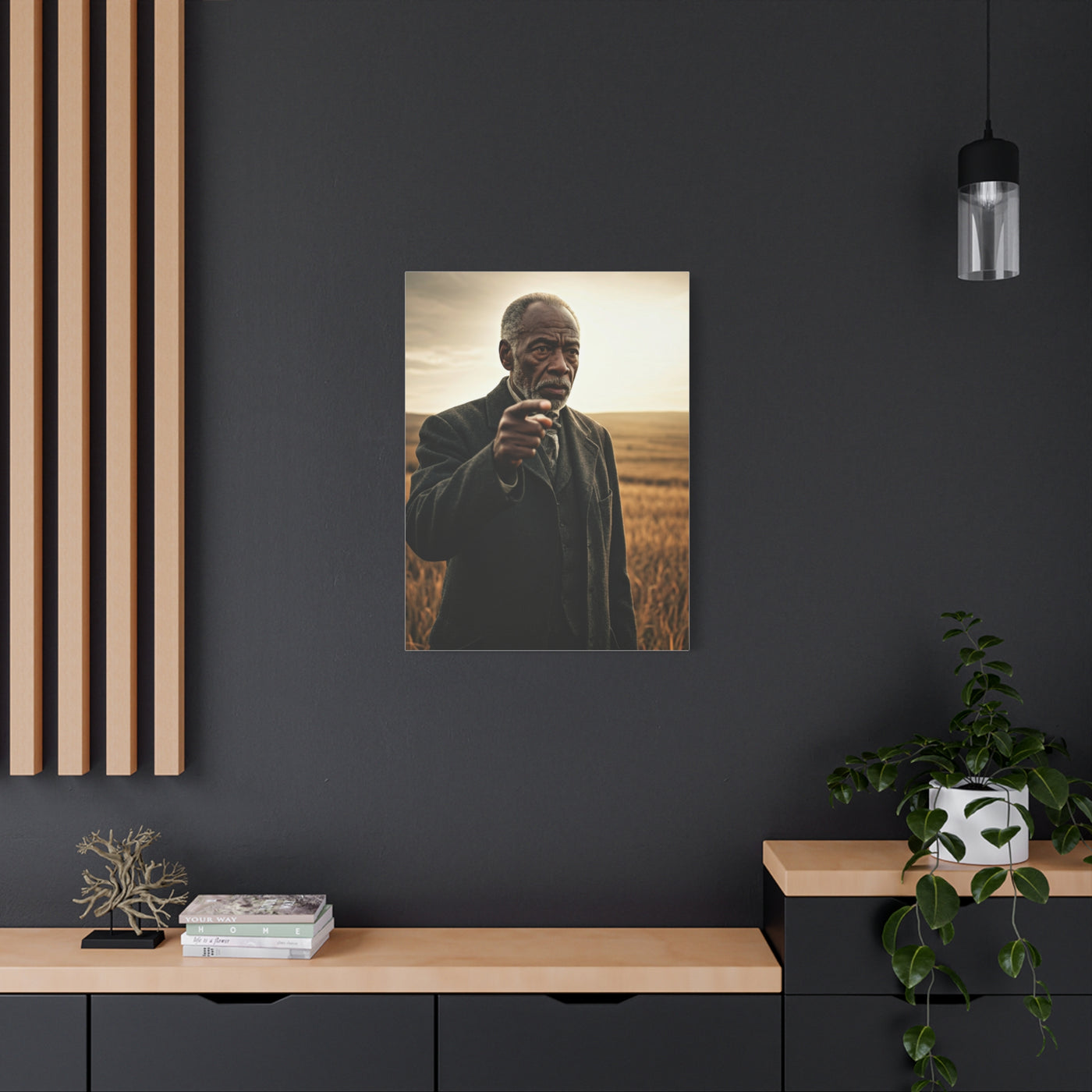 Voice of Conviction Portrait Wall Art & Canvas Prints