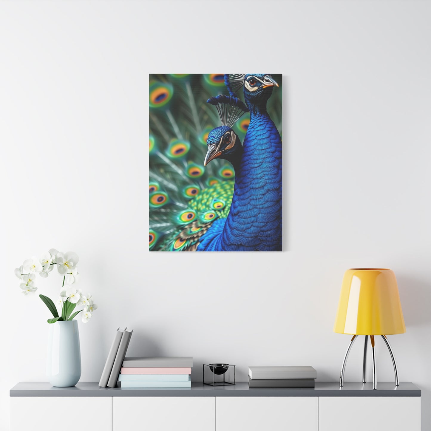 Vision Peacock Art Art Wall Art & Canvas Print