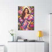 Fashion-Forward Feminine Floral Wall Art & Canvas Print