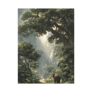 Ornate Royal Indian Elephant Wall Art & Canvas Print