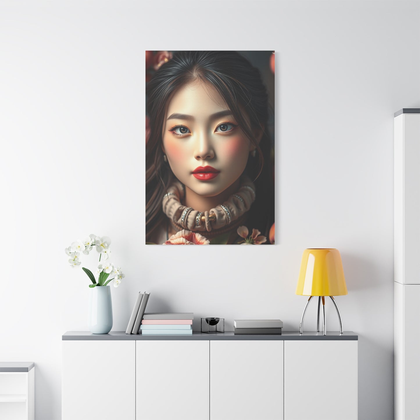 Peach Art Supreme Canvas Wall Art & Canvas Print