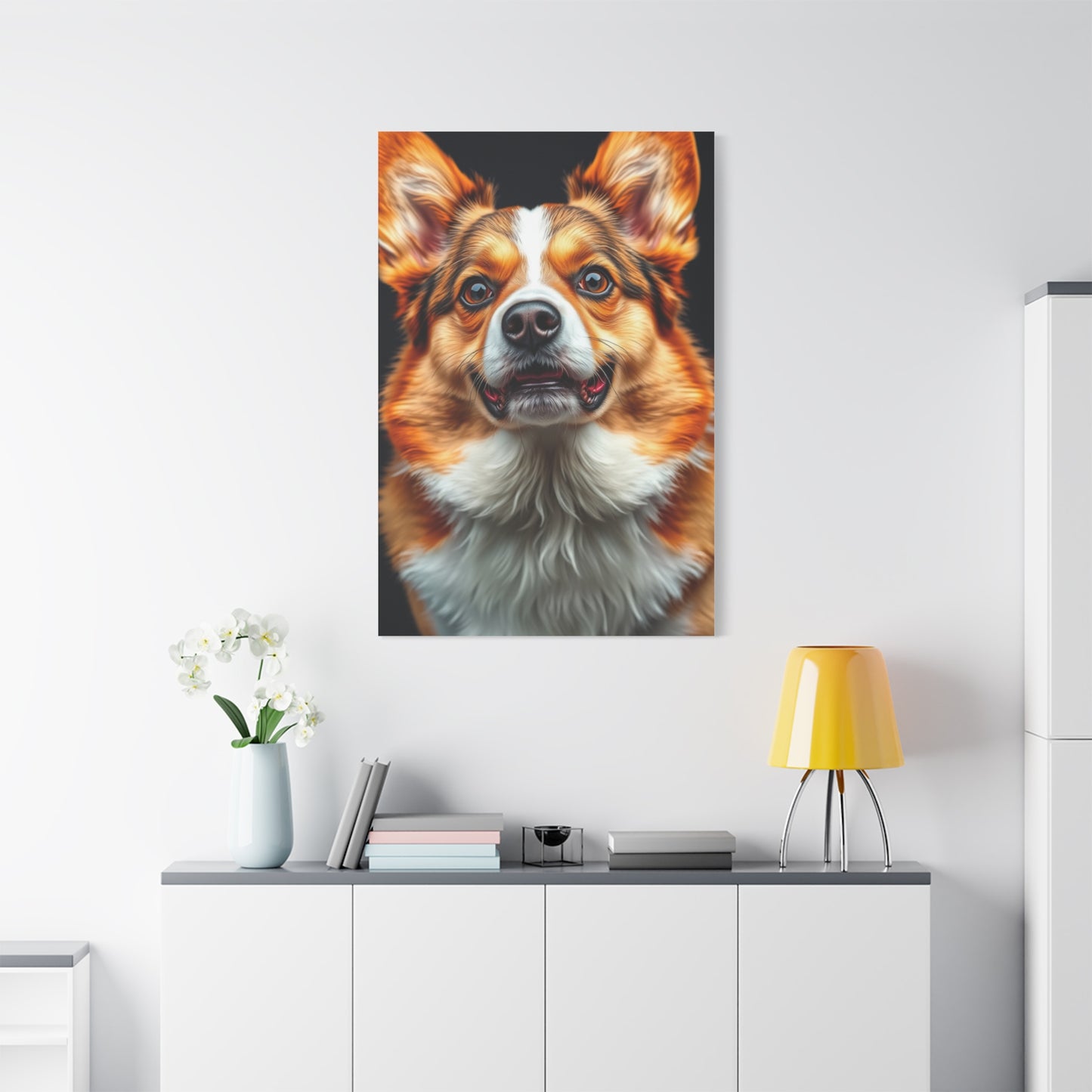 Corgi Dog Art Canvas Art 7 Wall Art & Canvas Print