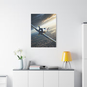 Cockpit Horizon Combat Flight Wall Art & Canvas