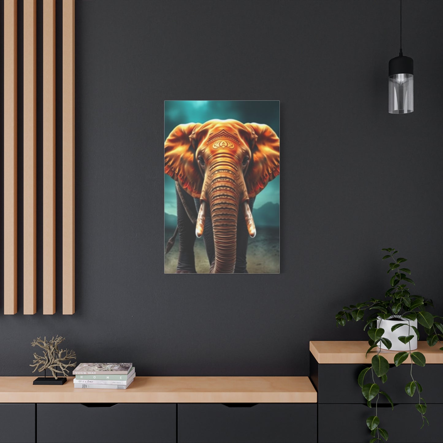 Gilded Trunk Symphony Wall Art & Canvas Print