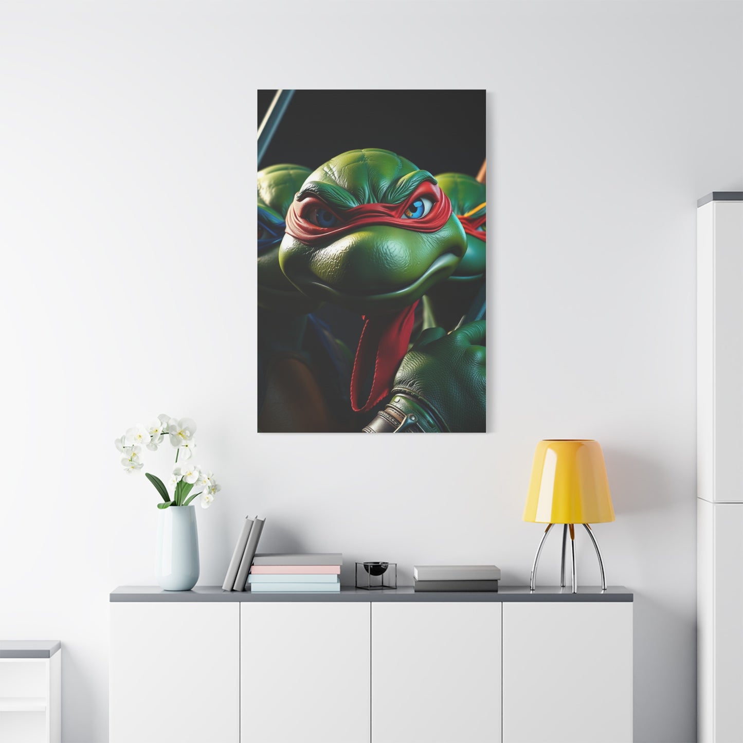 Teenage Mutant Ninja Turtles Characters Art Supreme Canvas Wall Art & Canvas Print