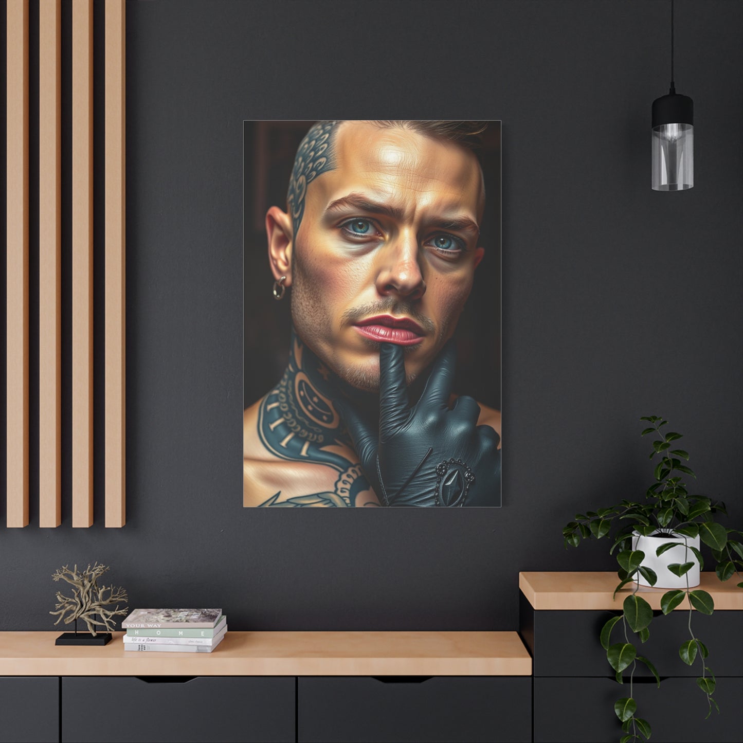 Vision Tattoo Parlor Art Art Wall Art & Canvas Print