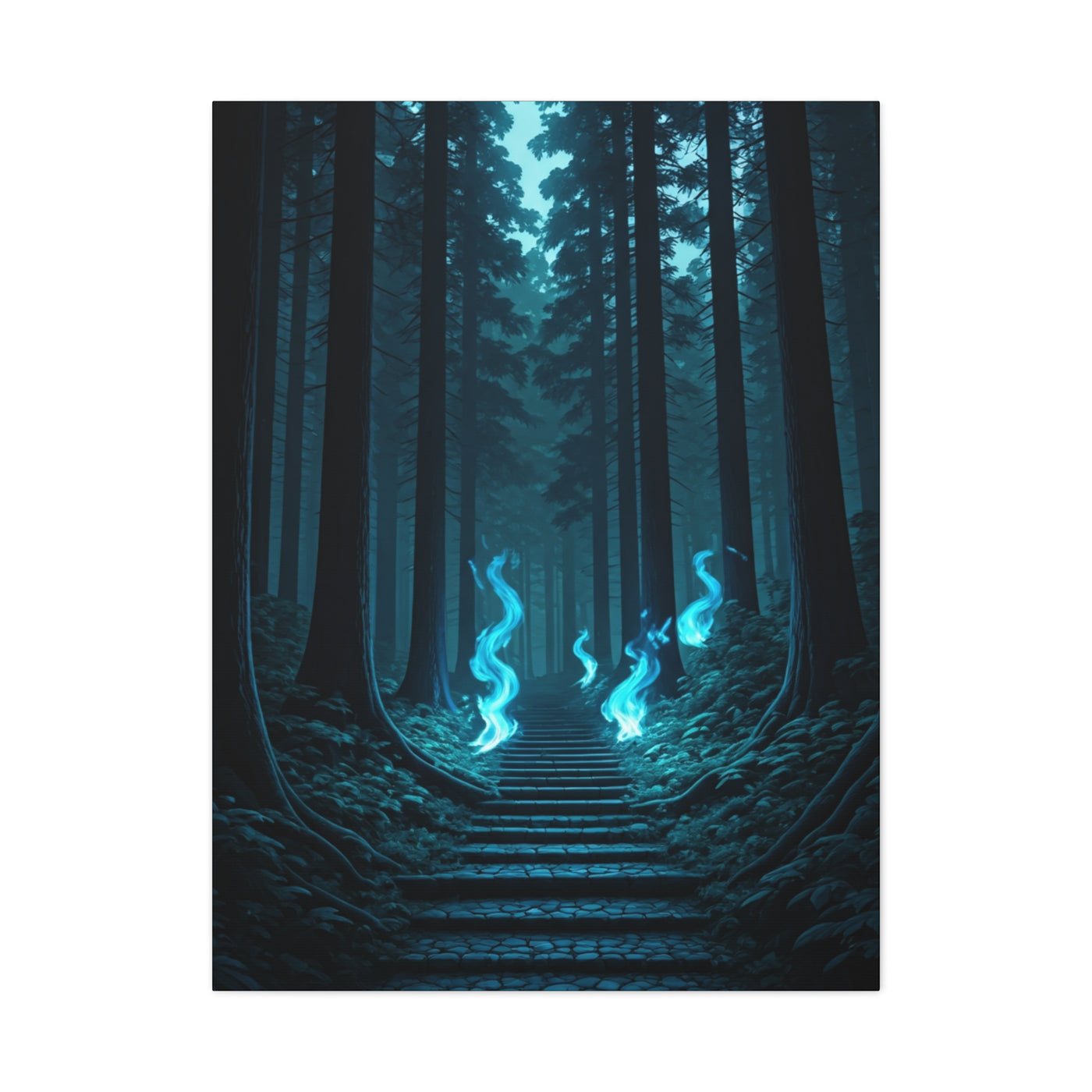 Spirit Path Through the Forest Wall Art & Canvas Prints