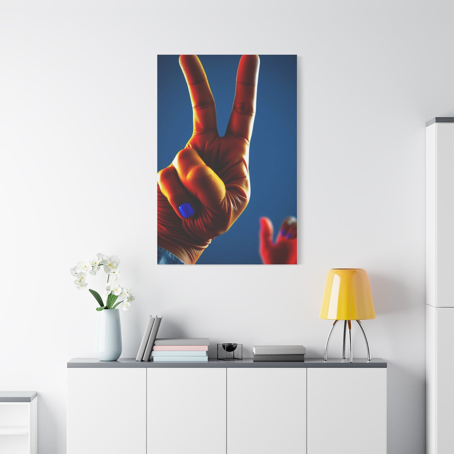 Peace Sign Art Supreme Canvas Wall Art & Canvas Print