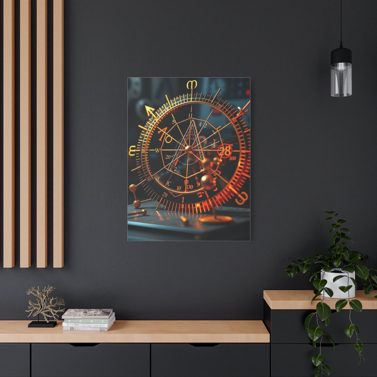 Masterpiece Mathematics Art Vision Wall Art & Canvas Print